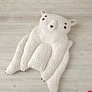 The Land of Nod Polar Bear Baby Play/Nap Mat